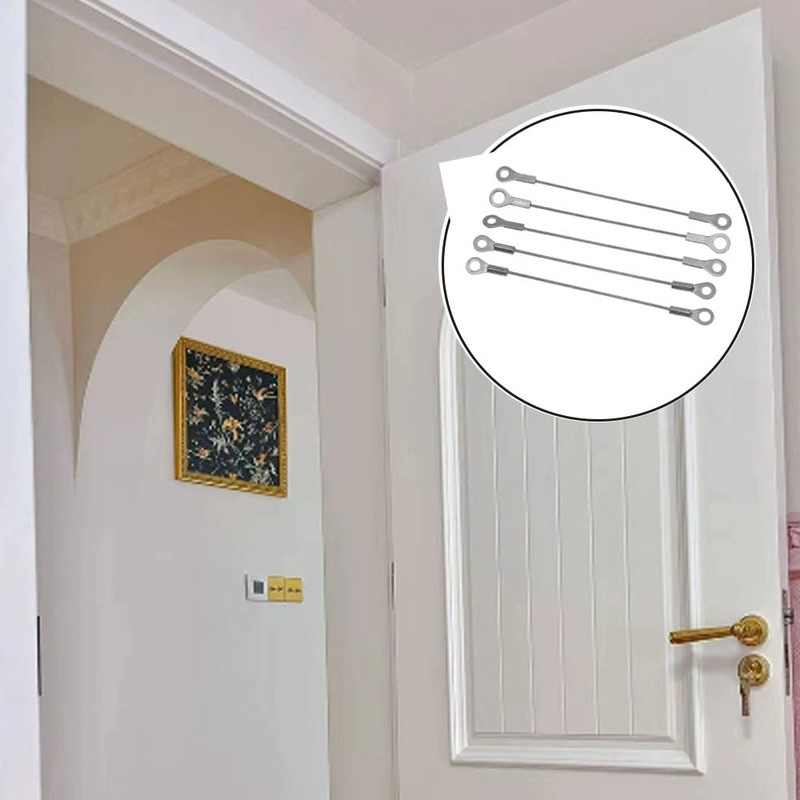 Cabinet Door Restraint,Cabinet Hinge Limiter,Door Opening Angle Protector with Mounting