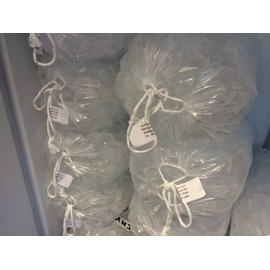 Heavy Duty Drawstring Ice Bag, 8lb, 18" x 12" (Pack of 500)