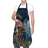 Kibue Mushroom Forest Apron, Kitchen Cooking Baking Adjustable Polyester Charming