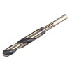 uxcell Reduced Shank Twist Drill Bits 15.5mm Black Nitride &