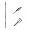 KADS Upgraded Dual-Ended Stainless Steel Nail Cuticle Pusher and Cleaner