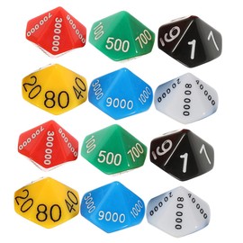 Kisangel 24pcs Funny Place Value for Home Bar Party Games Lightweight Easy to Grip for Endless Fun for Adults