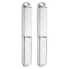 QUARKZMAN Weldable Barrel Hinges, Pack of 2, 6" Long 1-1/16"