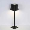 Table Lamp 2000mAh Rechargeable Metal Table Light Decorative Modren Desk