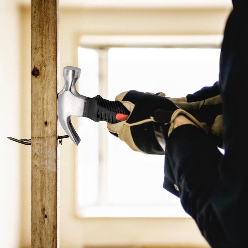 Mezchi 8 Pack 12 oz Small Hammer Tool, Mini Claw