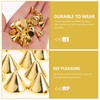 Healifty 100 unids Cone Spike Screwback Studs Punk Stud Spikes