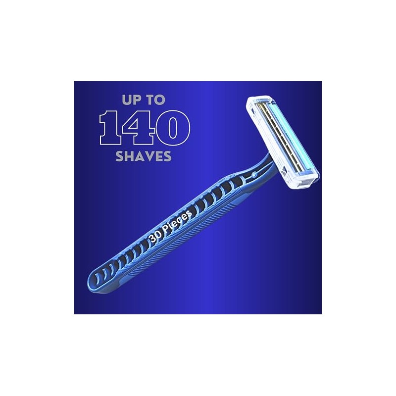 10 Pack Disposable Razors for Men & Women Double Blade