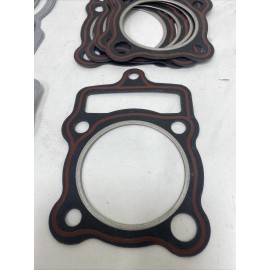 Cqjb 5 Sets Motorcycle Motorbike Engine Cylinder Top End Head Gasket for CG150