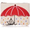 Marushin 1425014800 Moomin Pouch with Tissue Case, Cloud and Umbrella,