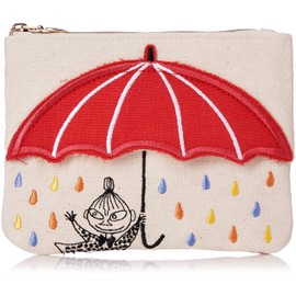 Marushin 1425014800 Moomin Pouch with Tissue Case, Cloud and Umbrella, Northern Europe