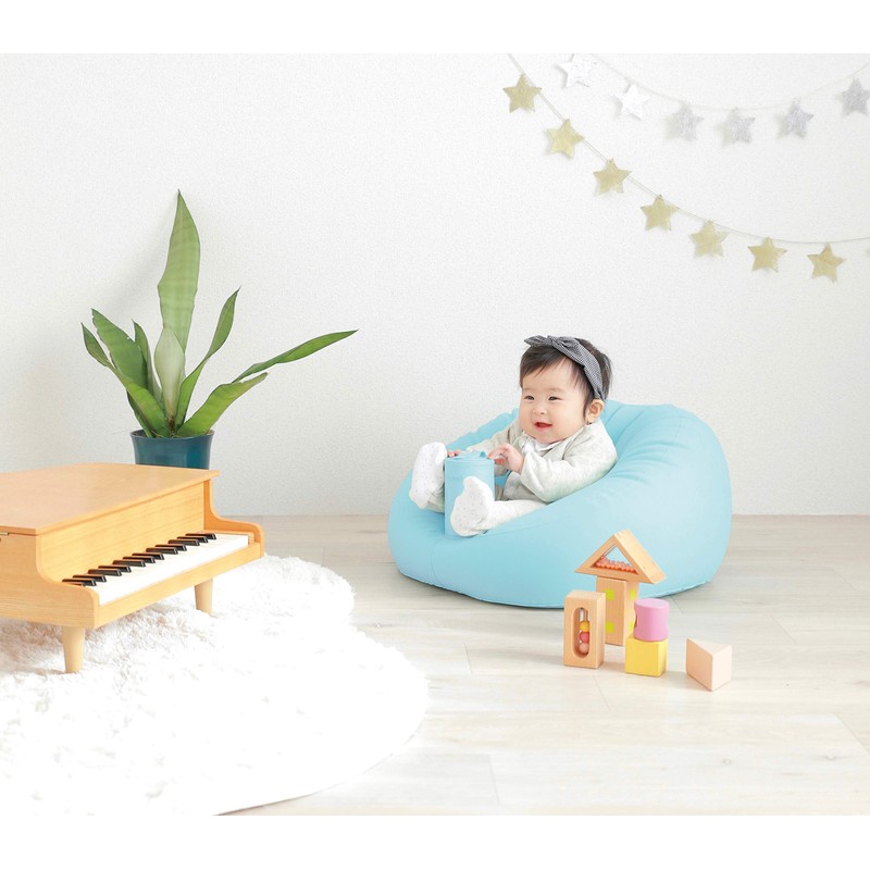 Richell Plush Baby Couch Mint Green 7 Months - 2