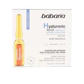 Babaria Ampollas Facial AC Hialuronico, 5 Unidades, Blanco, 2 Mililitros