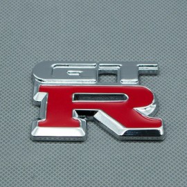 NA NEW BLACK JDM GTR TRUNK BADGE FIT MAXIMA SENTRA SKYLINE R32 R33 R34 ALTIMA LEAF