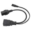 C20 to C7 C19 Y Splitter Power Plug Cord Single