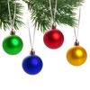 100 Pcs Christmas Ornament Ribbon Hangers, Thin Hand Tied Ornament