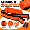 Reusable Orange Plastic Handling Strap for Moving Furniture and Electrical