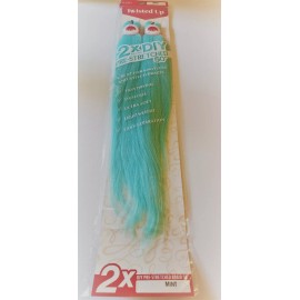 Outre X-Pression Braid Hair Outre 100% Kanekalon Twisted Up DIY Prestretched 50" #Mint