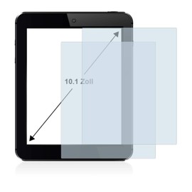 BROTECT 10.1 Inch Anti-Glare Screen Protector for 10.1 Inch Tablets [223 mm x 126 mm, 16:9] Matte Anti-Fingerprint (Pack of 2)