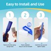 QuikSavor Magic Sponge Eraser with Handle, 33 Refill Melamine Sponges