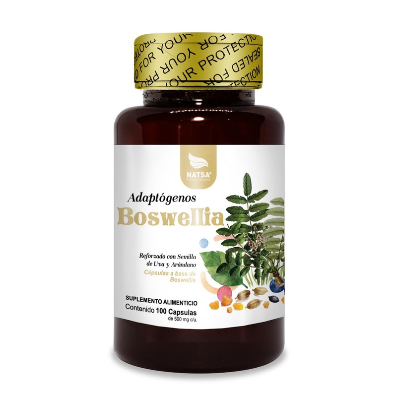 NATSA Boswellia 100 Cápsulas 900 mg por Porción con Semilla