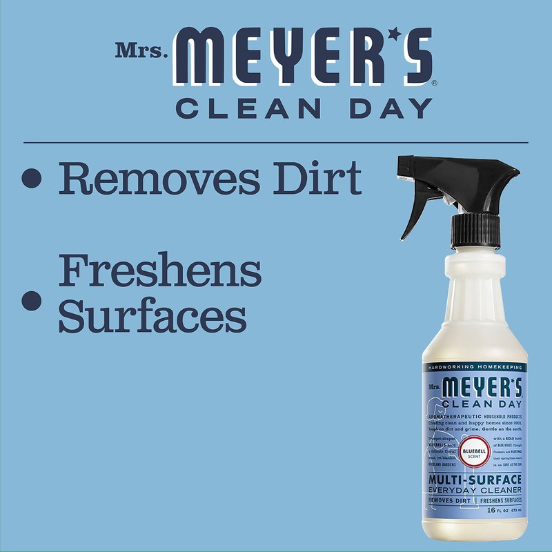 MRS. MEYER'S CLEAN DAY All-Purpose Cleaner Spray, Bluebell, 16 fl.