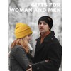 Black and Yellow Beanie Hats for Men Women, Warm Winter
