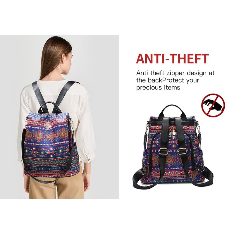 shepretty Backpacks Anti Theft Women Travel Rucksack Shoulder Bag,AAAA.