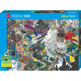 1000 Piece HEYE PUZZLE Hei Puzzle eBoy: Paris Quest 50x70cm 30006