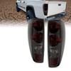 AmeriLite Red/Smoke Replacement Brake Tail Lights Set For 04-12 Chevy
