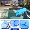 Kukigo Pool Skimmer Net,cm Swimming Pool Skimmer Net with Pole,Cleaning