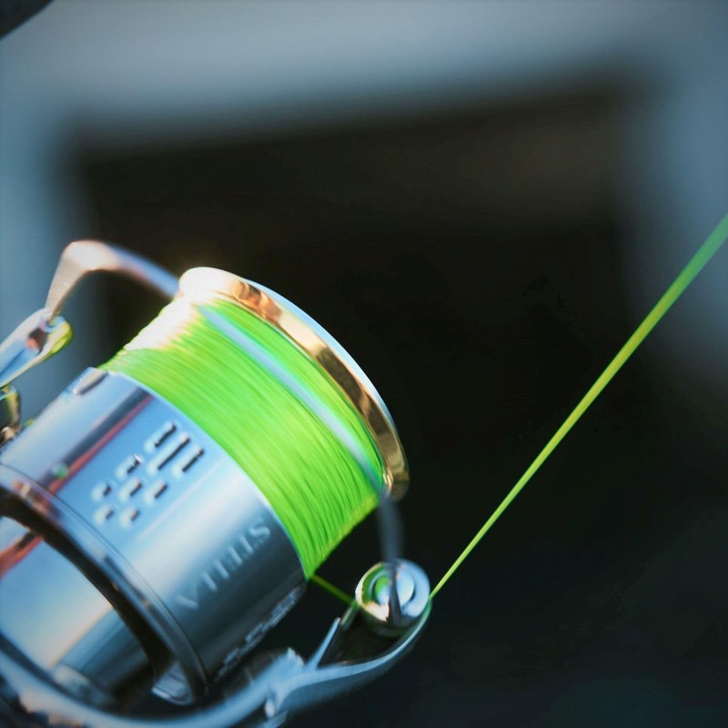 VARIVAS Line Max Power PE X8, Lime Green, 688.4 ft