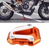 VIFERR Motorcycle Side Stand, Motorcycle Stand Pad CNC Aluminium Side
