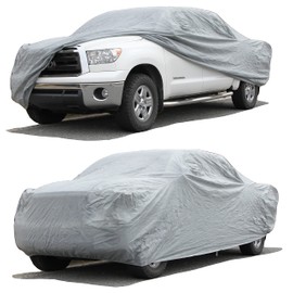 Car Cover fits 2013 2014 2015 2016 2017 2018 Toyota Tundra Double Cab 6.5ft Bed XTREMECOVERPRO Platinum Series Grey Truck Cover