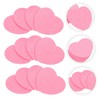 minkissy 60pcs Heart Shaped Compressed Facial Sponges Travel Friendly Exfoliating