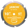 10-Inch 6T PCD Tip Hardie Fiber Cement Saw Blade with