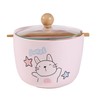 Urban Tokyo Porcelain Ramen Noodle Bowl with Glass Lid 26