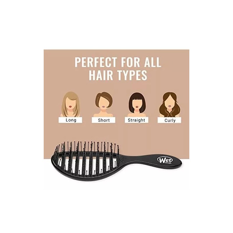 Cepillo Desenredante Para Cabello Cerdas Resistente Al Calor