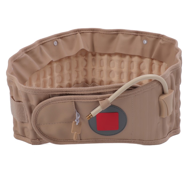 Back Traction Decompression Belt 360 Degrees Wrapping Inflatable Lumbar Support