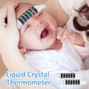 10 PCS Forehead Thermometer Strips, with Liquid Crystal Display Reusable