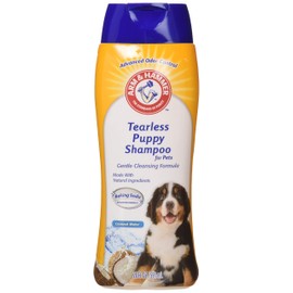 Arm & Hammer for Pets Tearless Puppy Shampoo | Tearless Dog Shampoo for Puppies Gently Cleans & Deodorizes | Fresh Coconut Water Scent That All Dogs Love, 16 oz Bottle