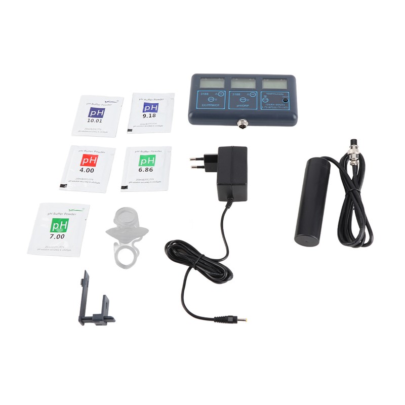 Fish Tank Water Quality Tester High Accuracy Multifunctional 7 in