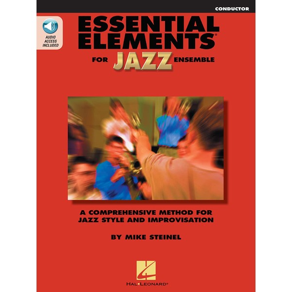 Essential Elements for Jazz Ensemble - Conductor (Book/Online Audio)