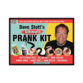Fun Time Products Dave Stott’s 'Ultimate Prank Kit’, Funny Gag Gifts for Men, Women, and Kids