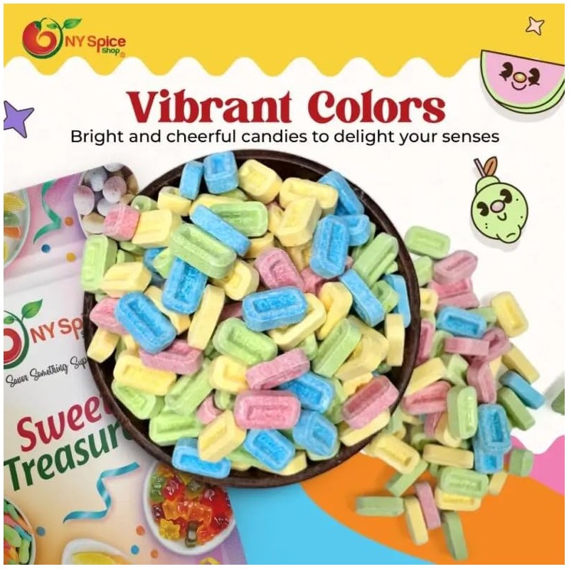 NY Spice Shop Unwrapped Pez Candy Bulk - 2 Pound