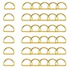 Trimming Shop Non Welded Metal D Ring Fasteners Durable Buckles