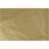 Tissue Paper, sheet 50x70 cm, 14 g, gold, 25sheets