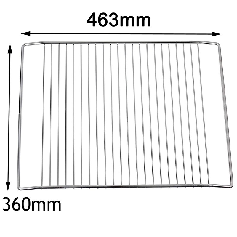 SPARES2GO Wire Shelf Rack for Blomberg Oven Cooker Grill (463mm