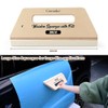 Gomake Wallpaper Smoothing Tool Large Wooden Squeegee with Felt for