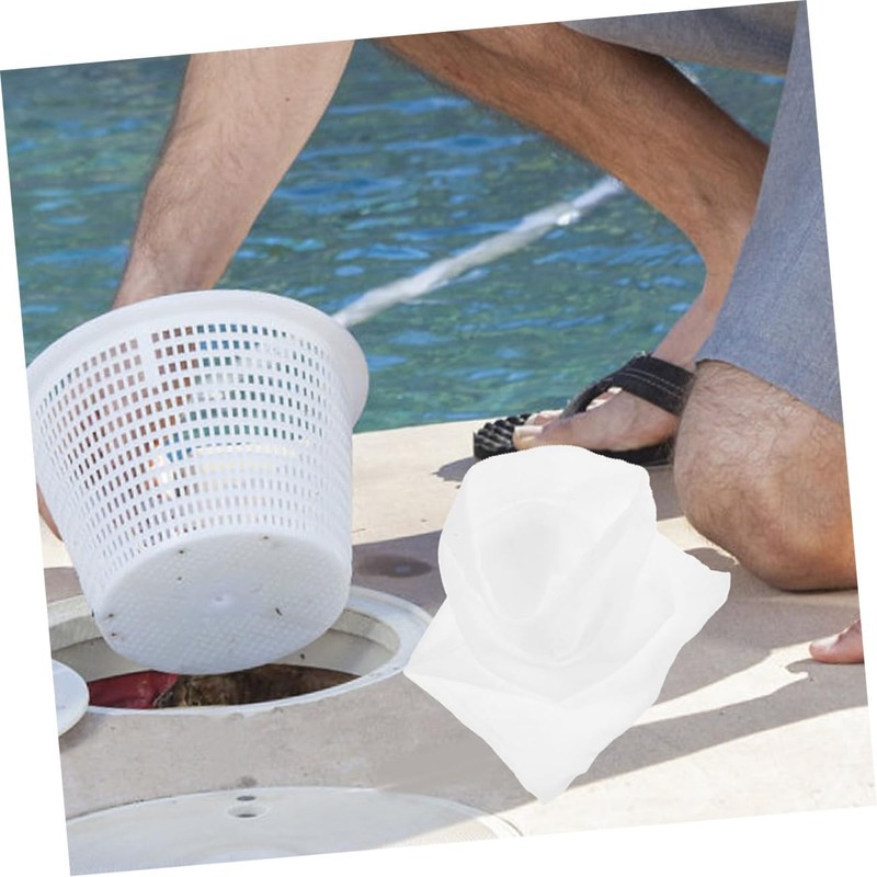 Levemolo 20Pcs Pool Skimmer Socks Elastic Mesh Basket Filters for