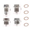 M12*1.25 Magnetic Oil Drain Plug, Stainless Steel Drain Plug with